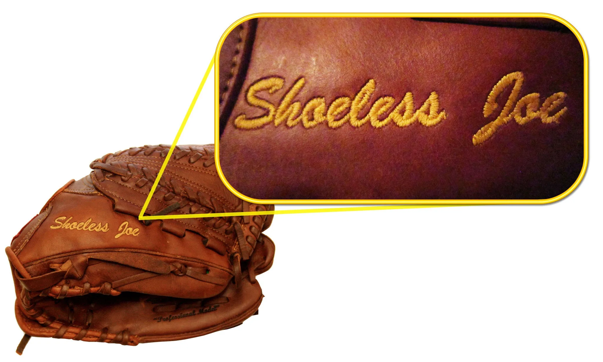 12 1/2" Tennessee Trapper Shoeless Joe Outfielder's Baseball Glove - 1250TTR
