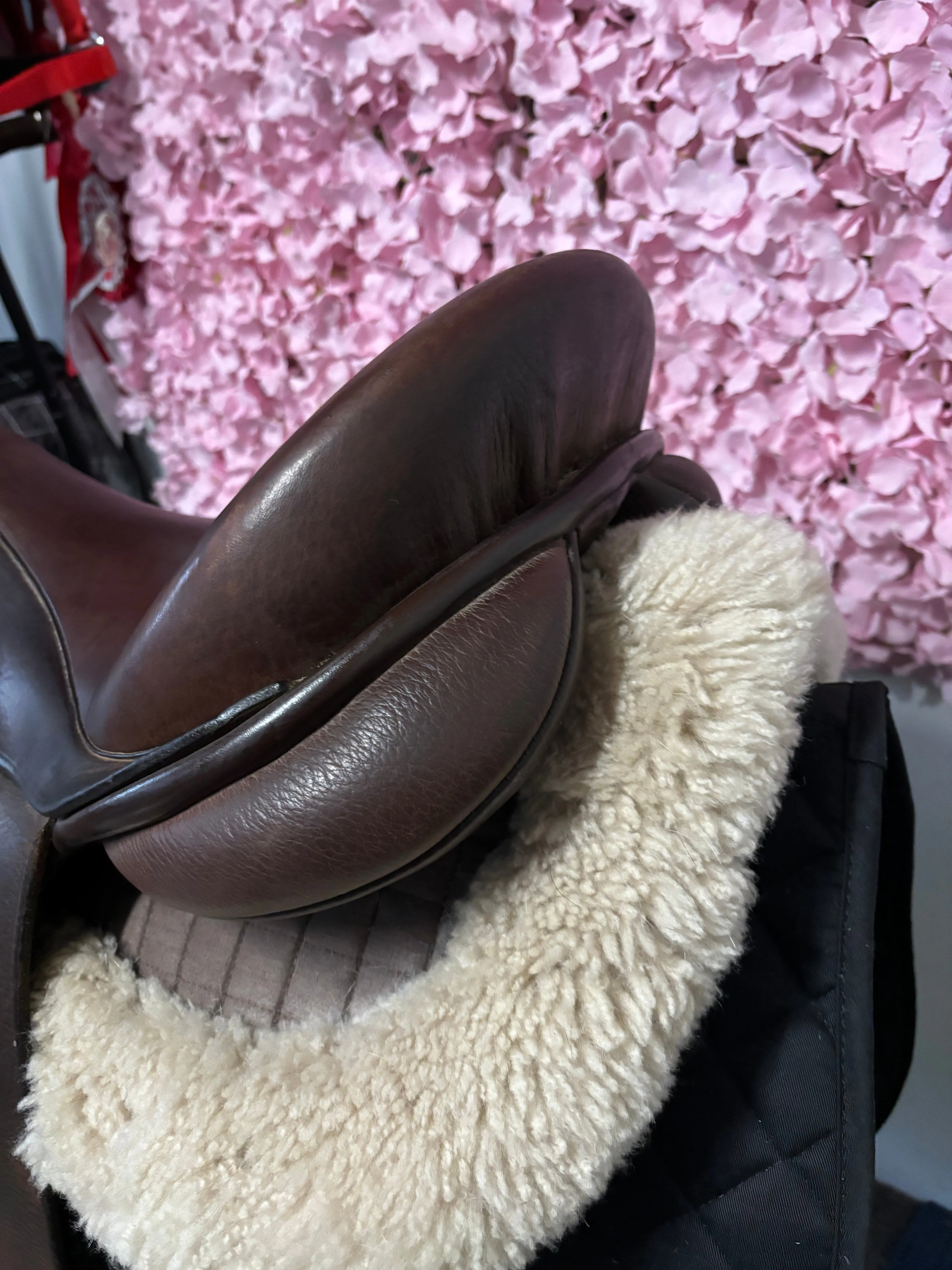 18” Kennans bespoke pro event med/wide brown saddle