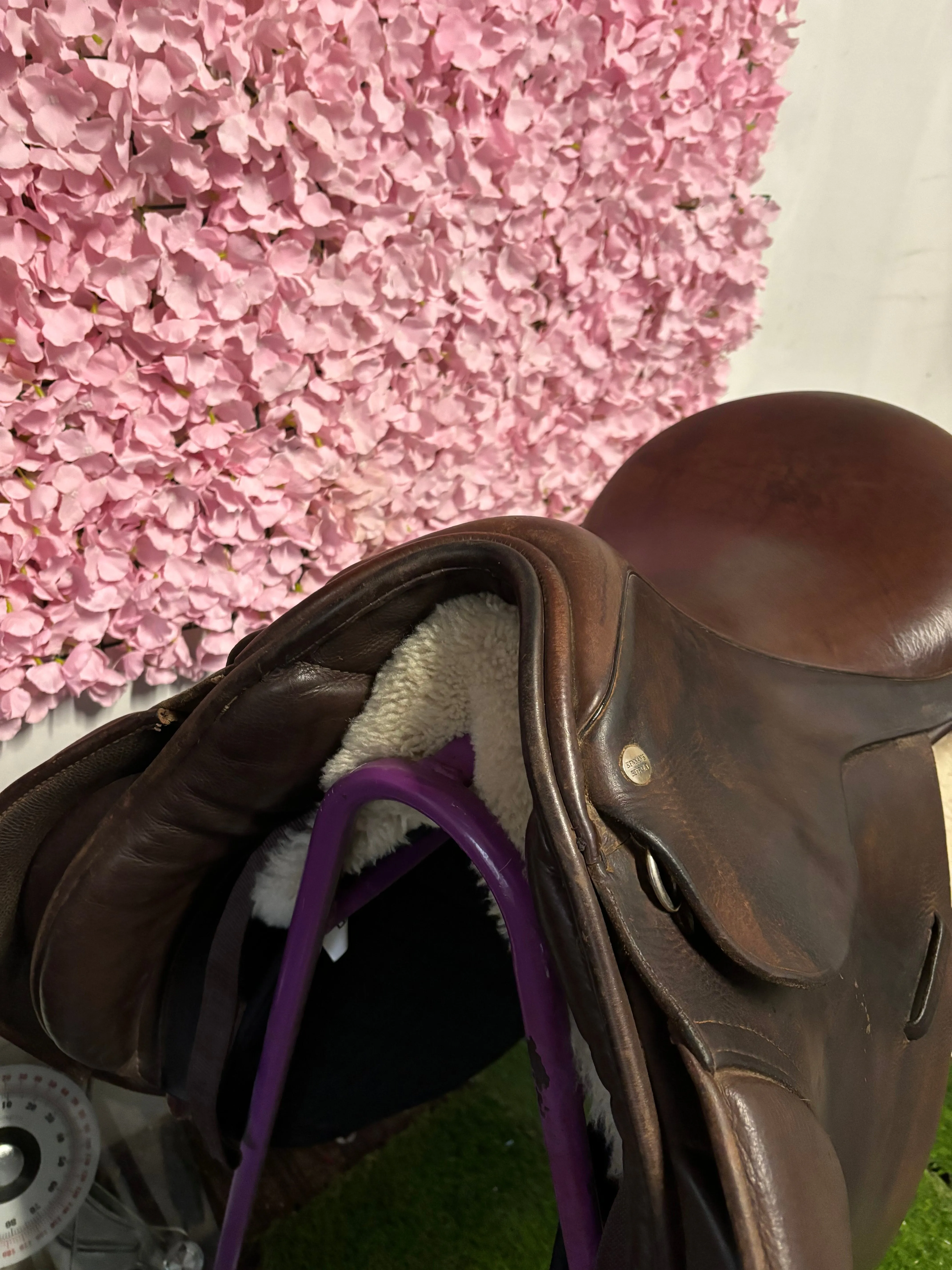 18” Kennans bespoke pro event med/wide brown saddle
