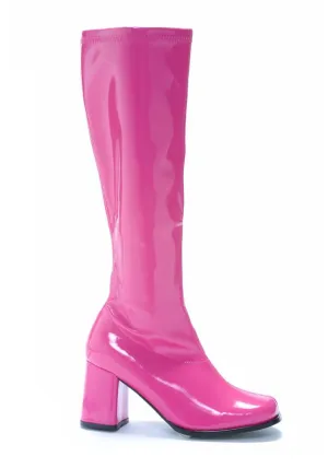 3 Gogo Boots W/Zipper.