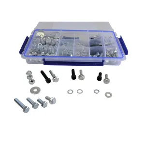 401pc High Tensile Cap Screw Bolts Grab Kit