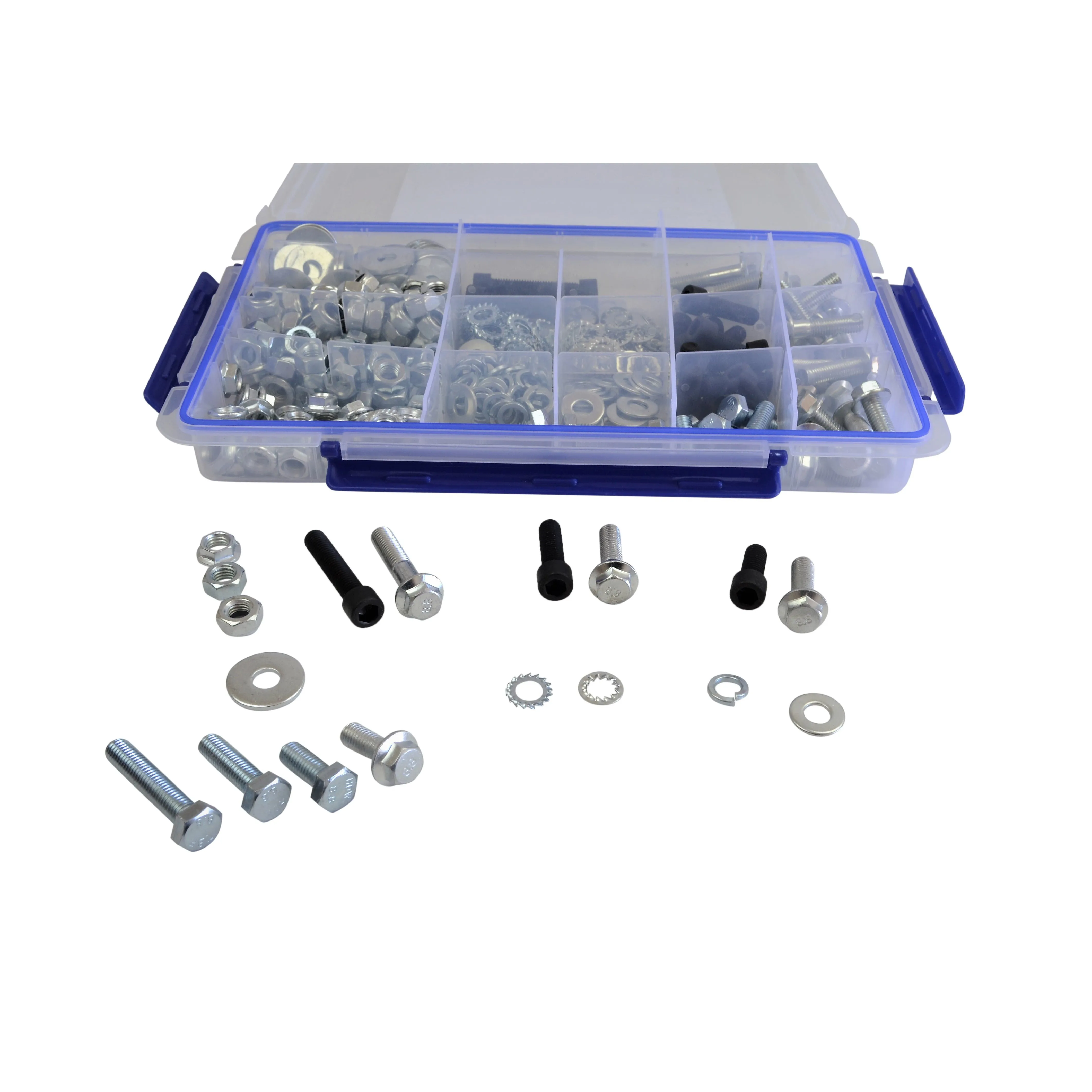 401pc High Tensile Cap Screw Bolts Grab Kit