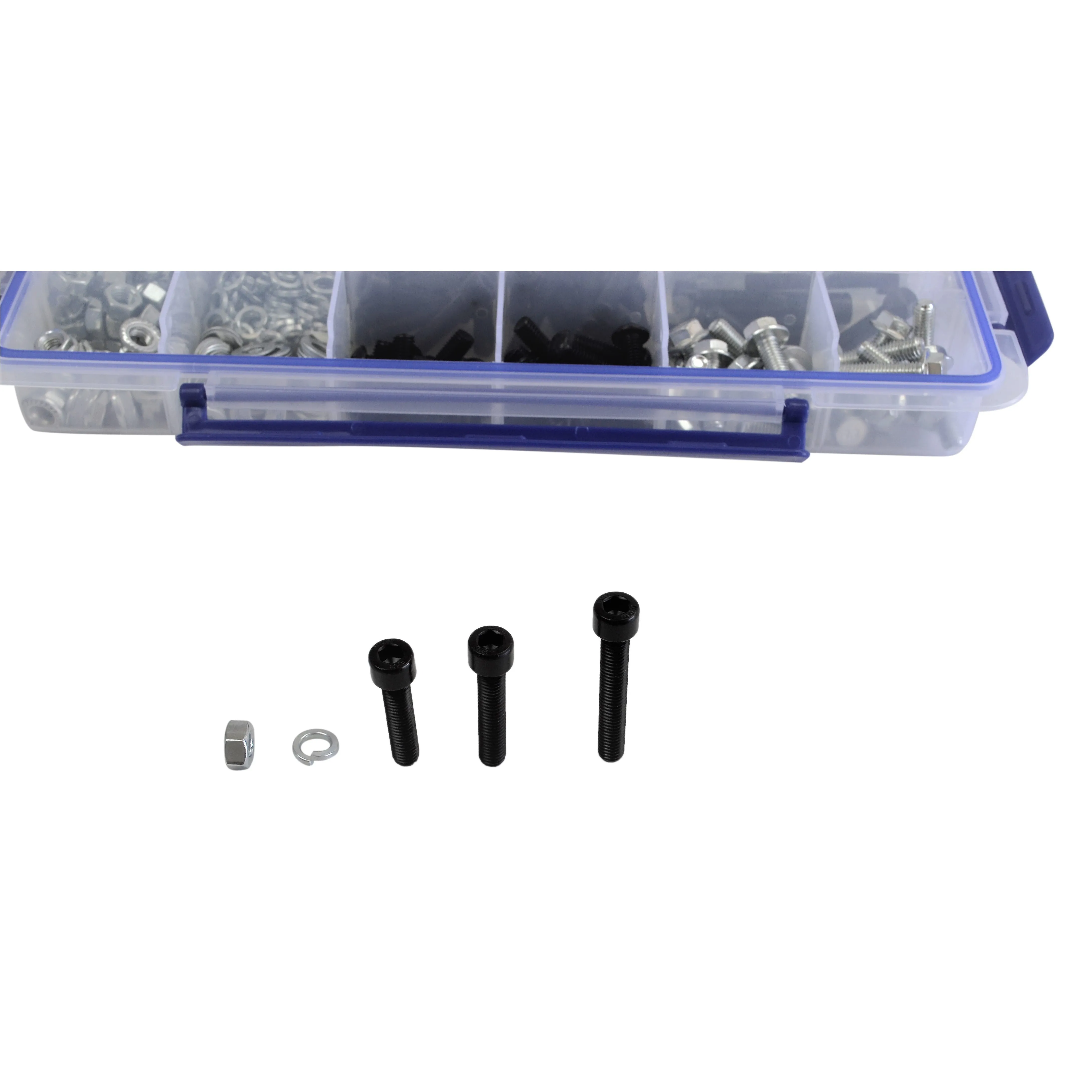 520pc High Tensile Cap Screw Bolts Grab Kit