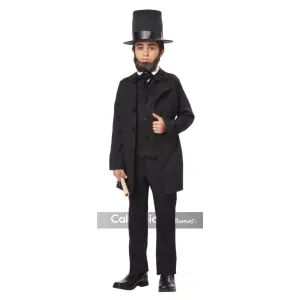Abraham Lincoln Child Costume.