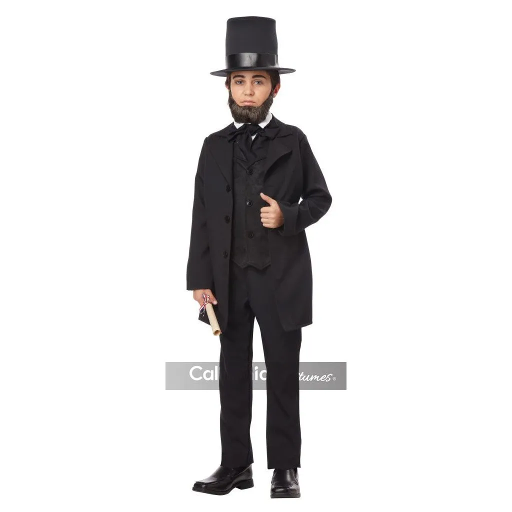 Abraham Lincoln Child Costume.