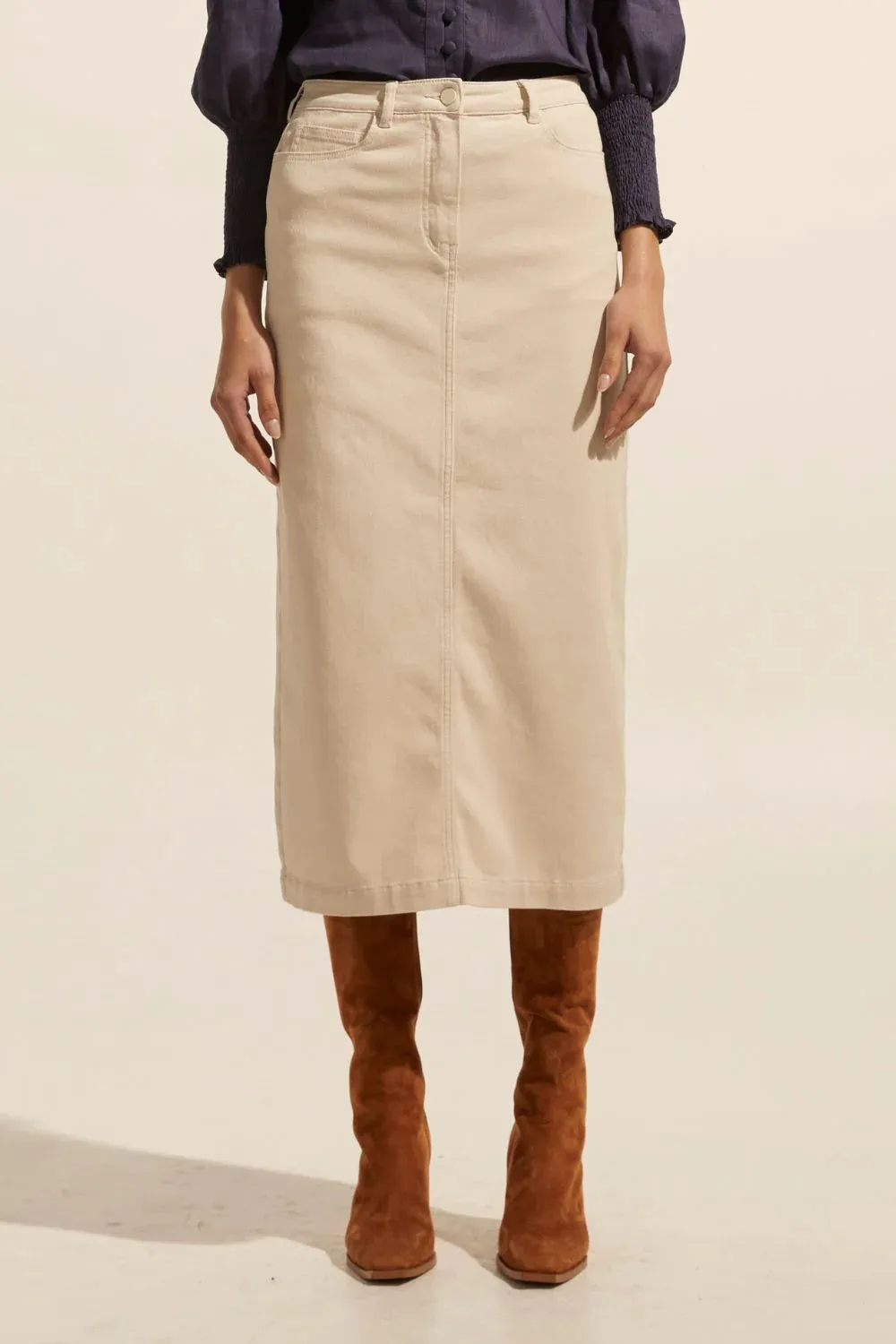 Accord Skirt - Stone