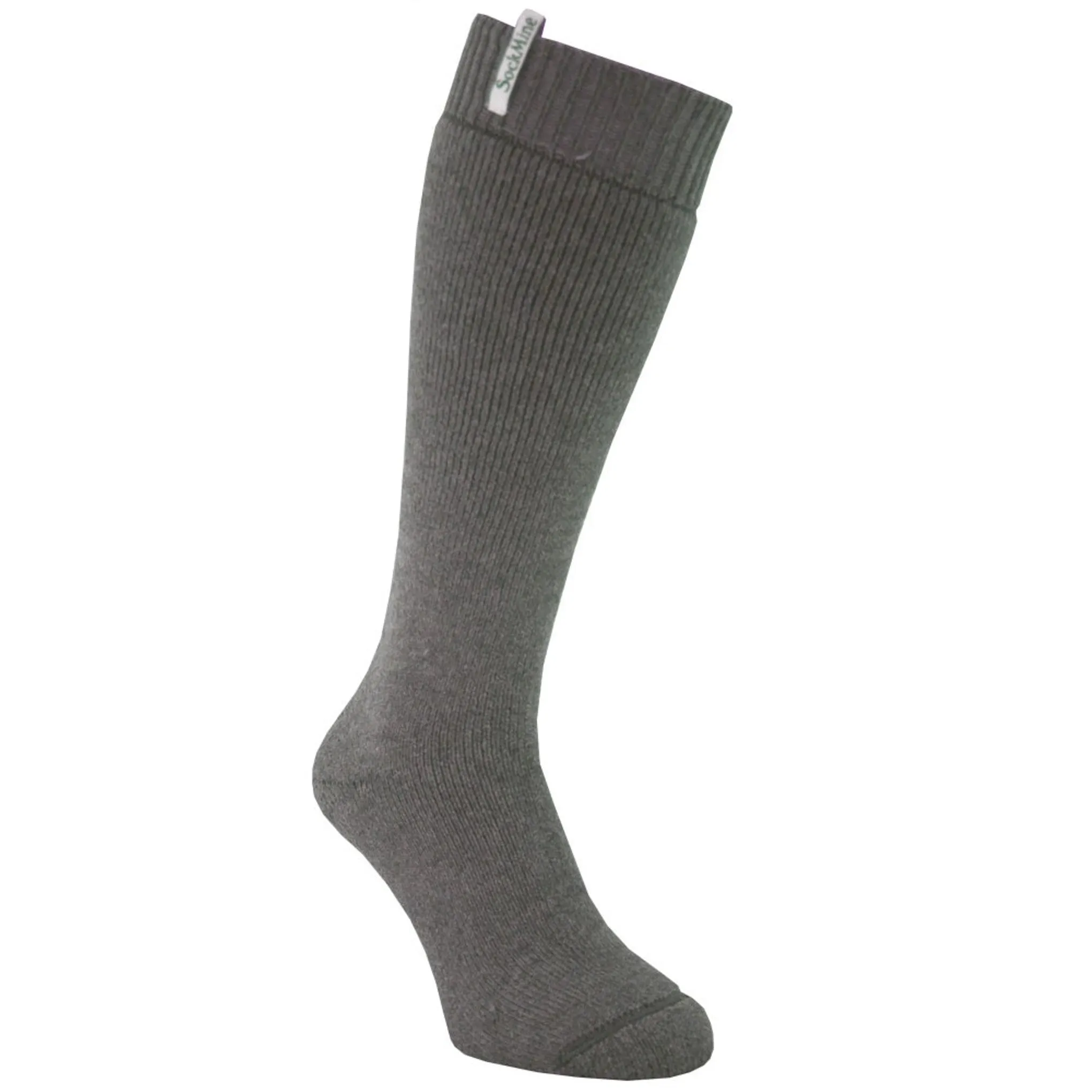 Adults Welly Sock - Grey Marl