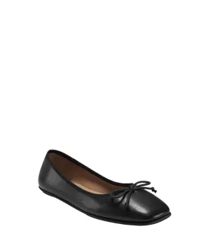 Aerosoles Catalina Ballerina Black Leather