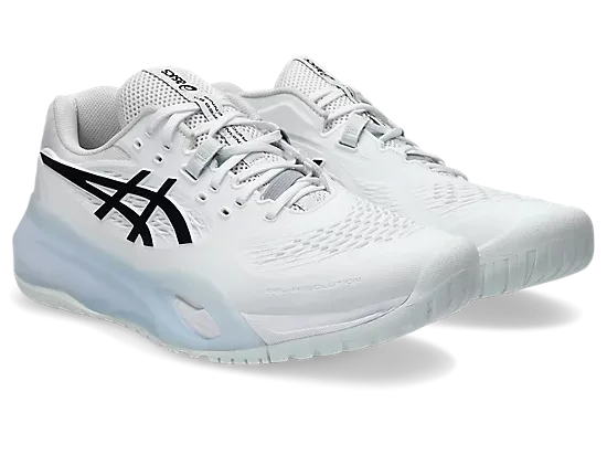ASICS GEL RESOLUTION X WHITE/BLACK MEN'S TENNIS SHOE