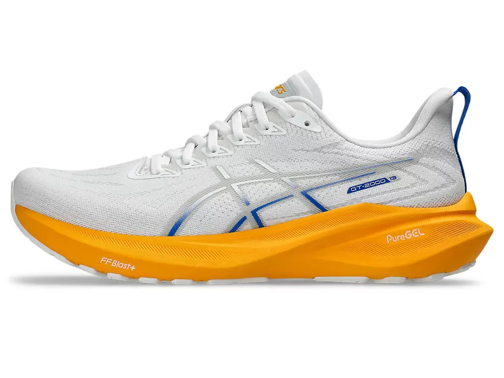 Asics Men's GT-2000 13 Running Shoes in White/Concrete