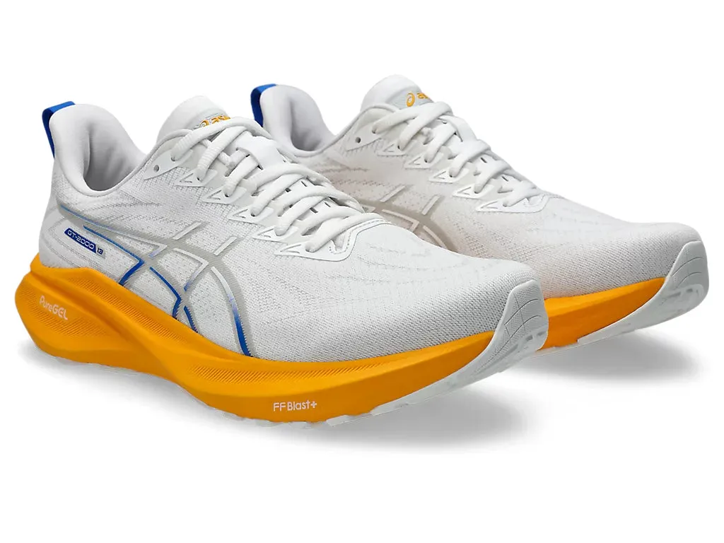 Asics Men's GT-2000 13 Running Shoes in White/Concrete
