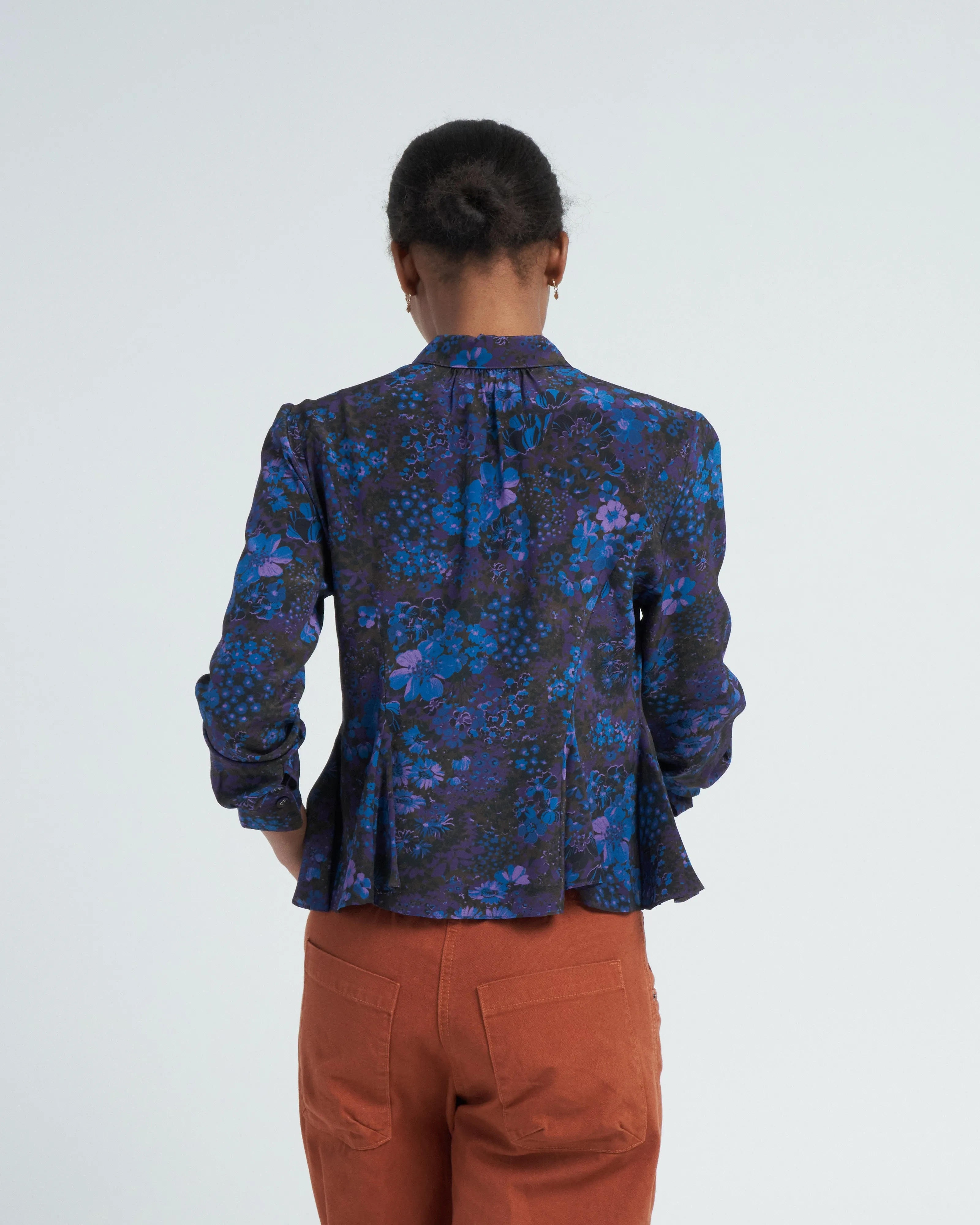 asteras top - blue