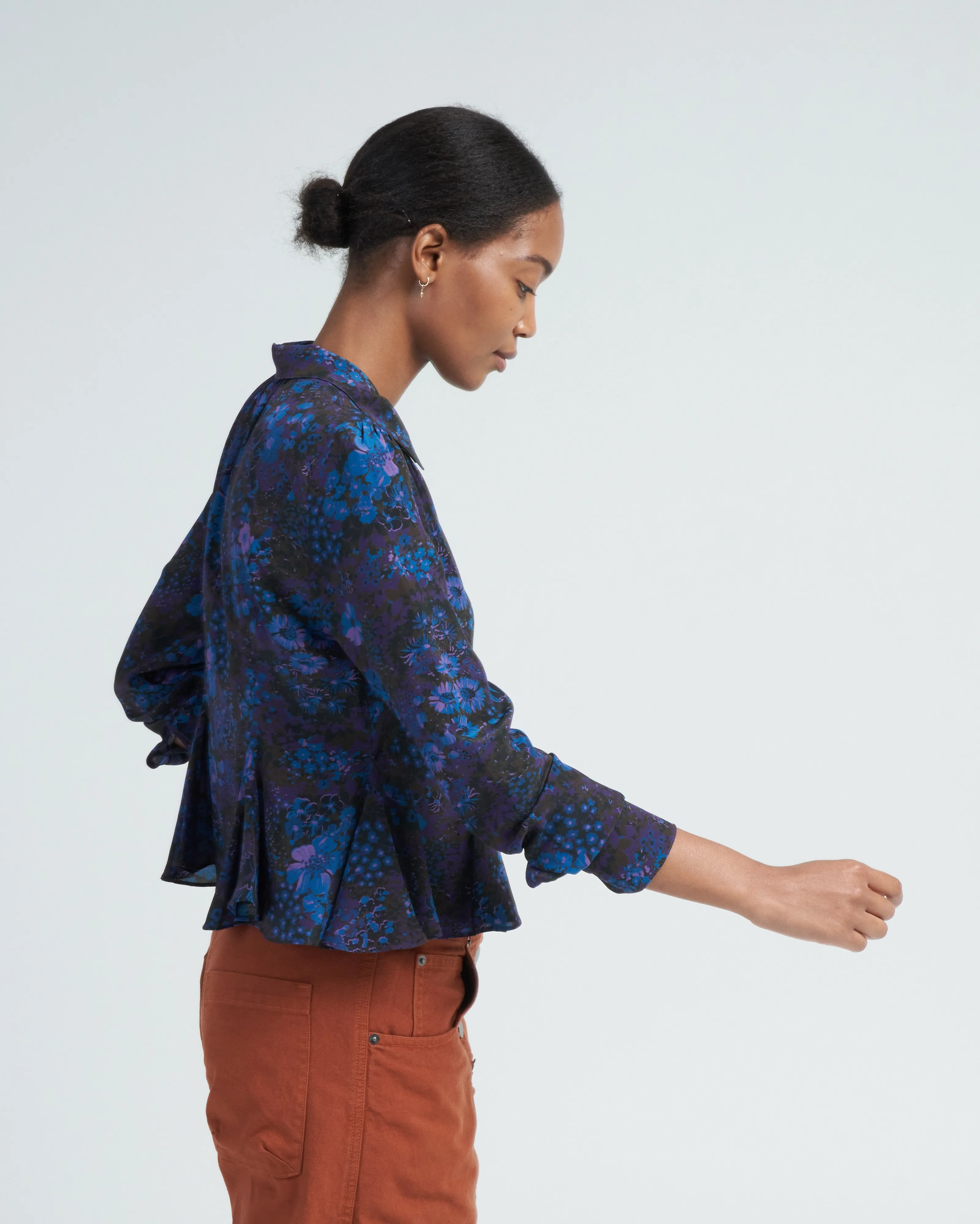 asteras top - blue