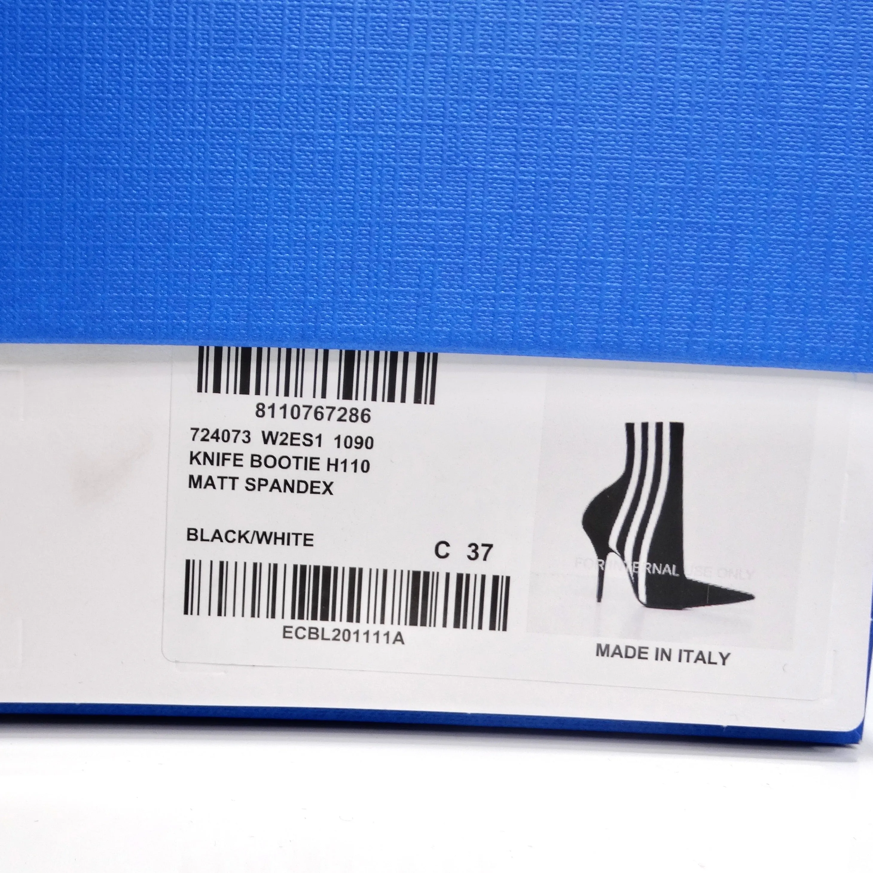 Balenciaga X Adidas Knife 110 Spandex-Knit Ankle Boots