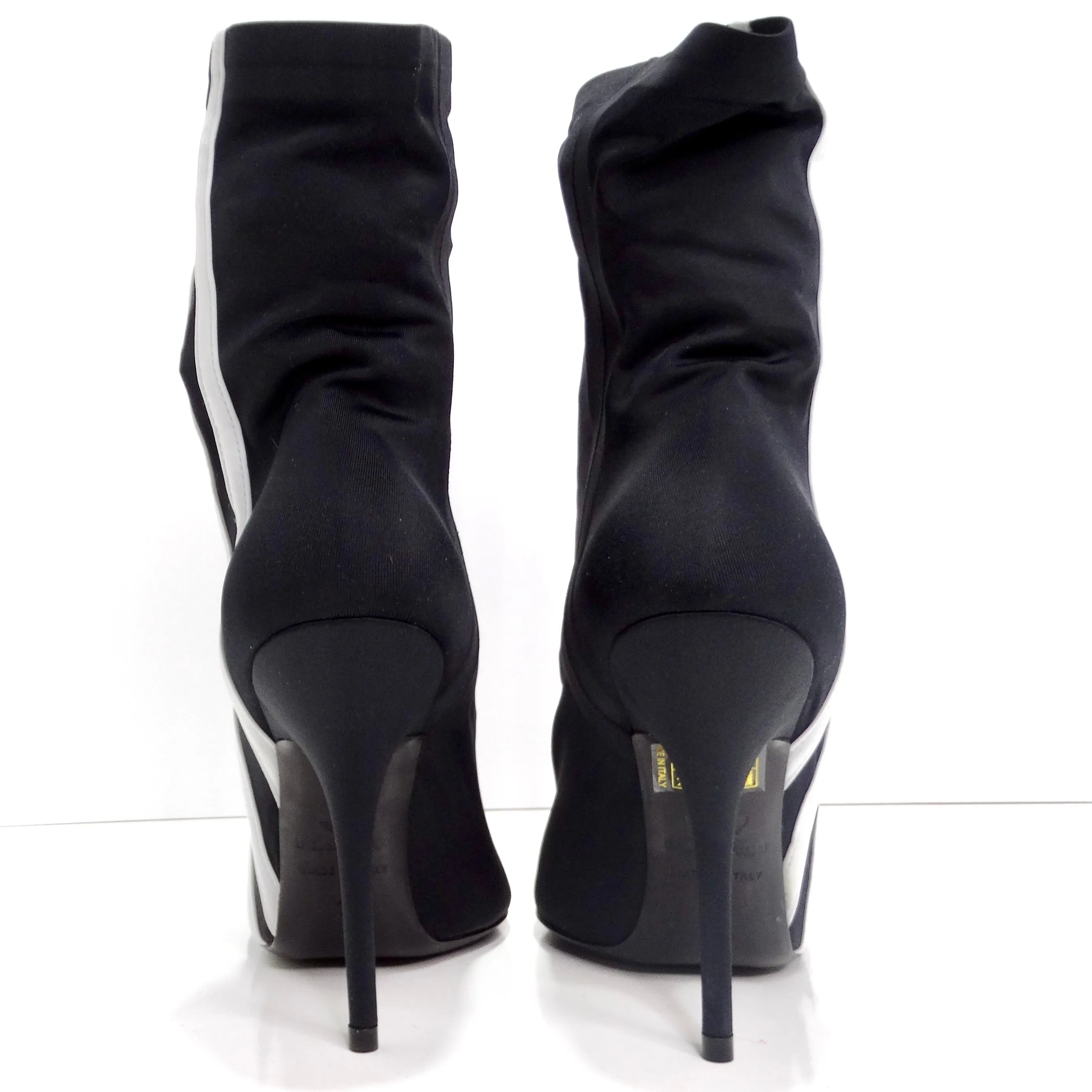 Balenciaga X Adidas Knife 110 Spandex-Knit Ankle Boots