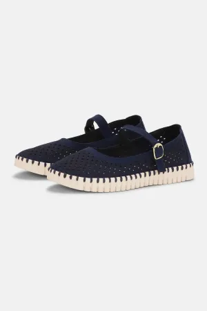 Ballerina - Dark Indigo Pearled Ivory