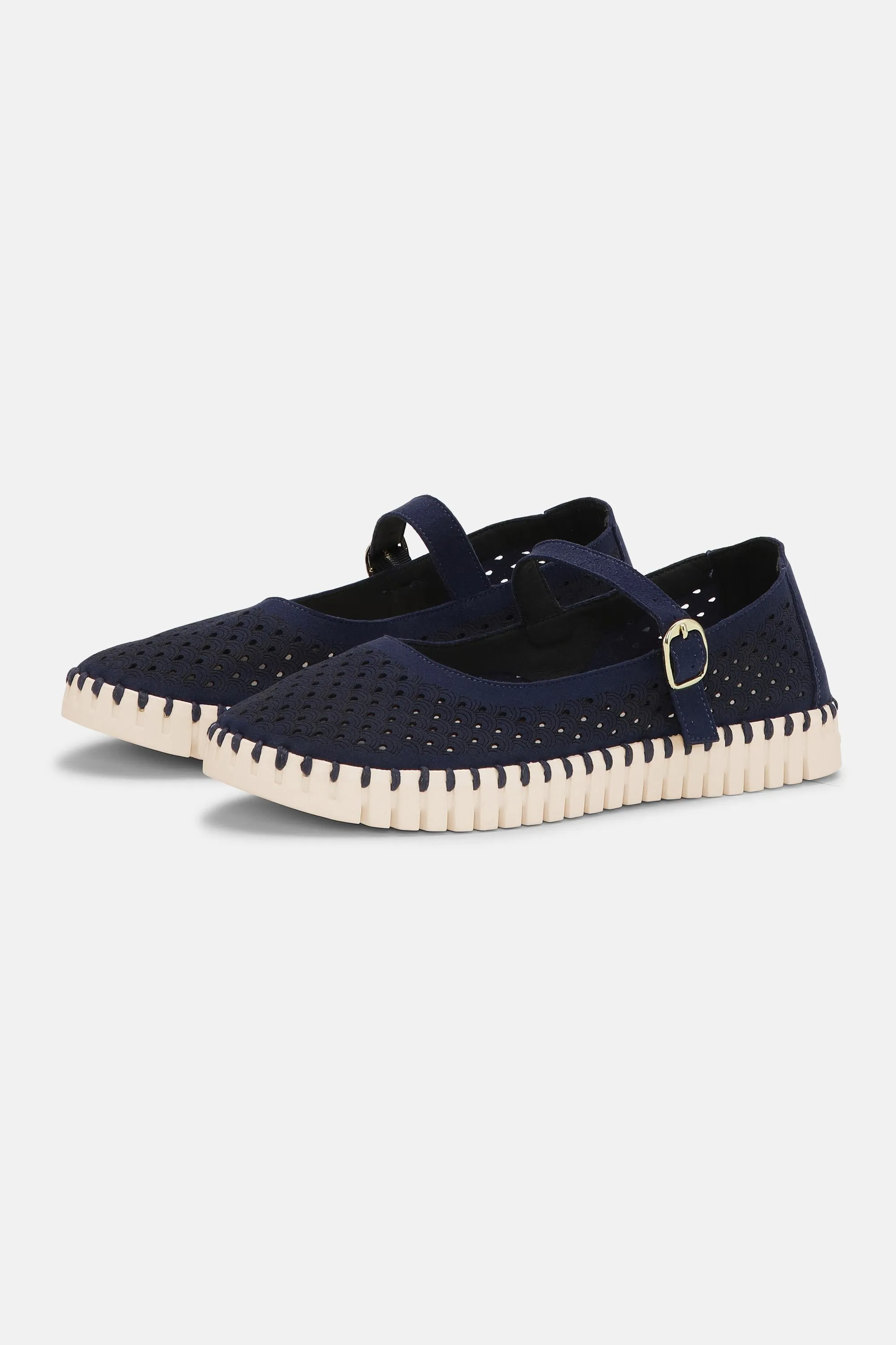 Ballerina - Dark Indigo Pearled Ivory