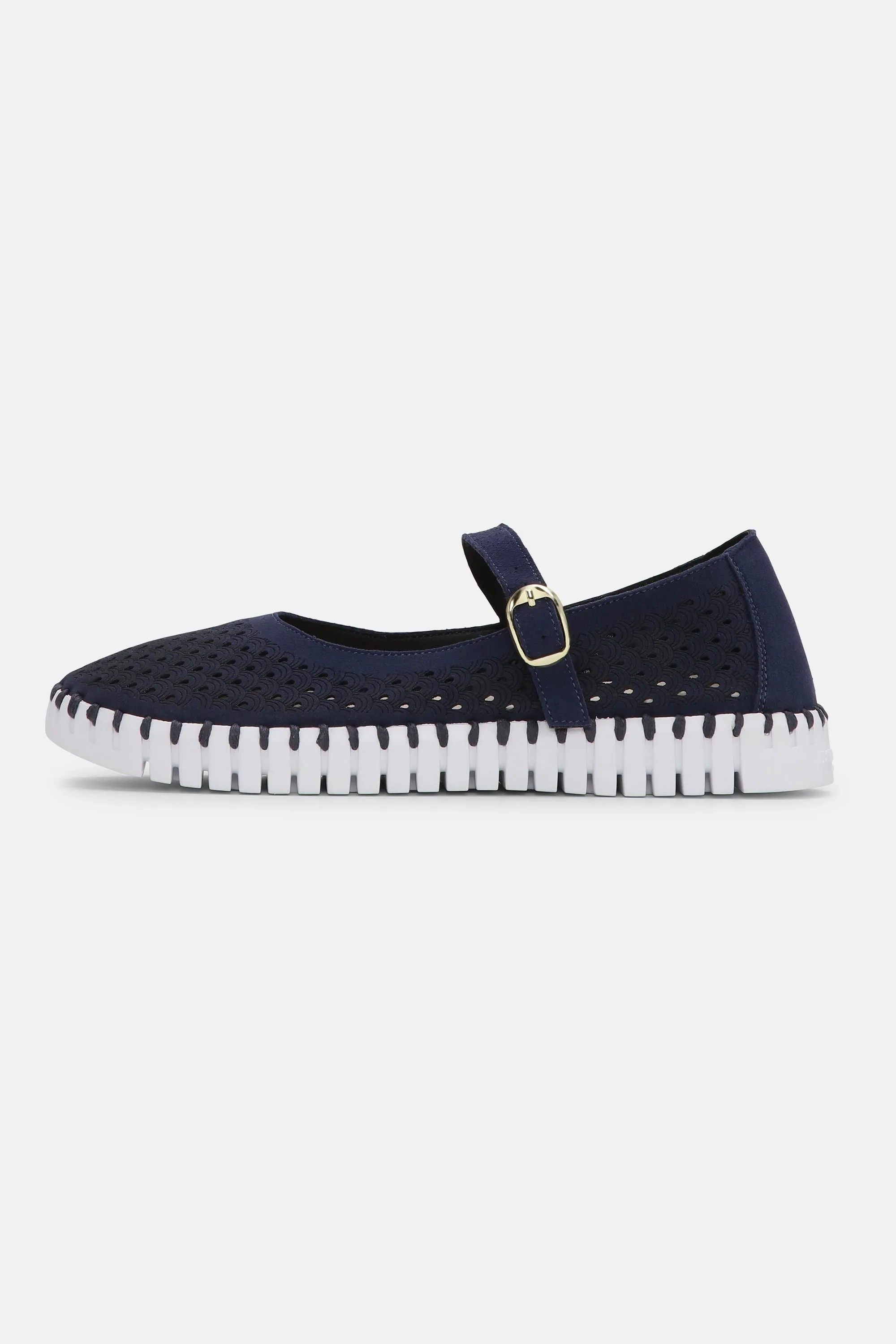 Ballerina - Dark Indigo White