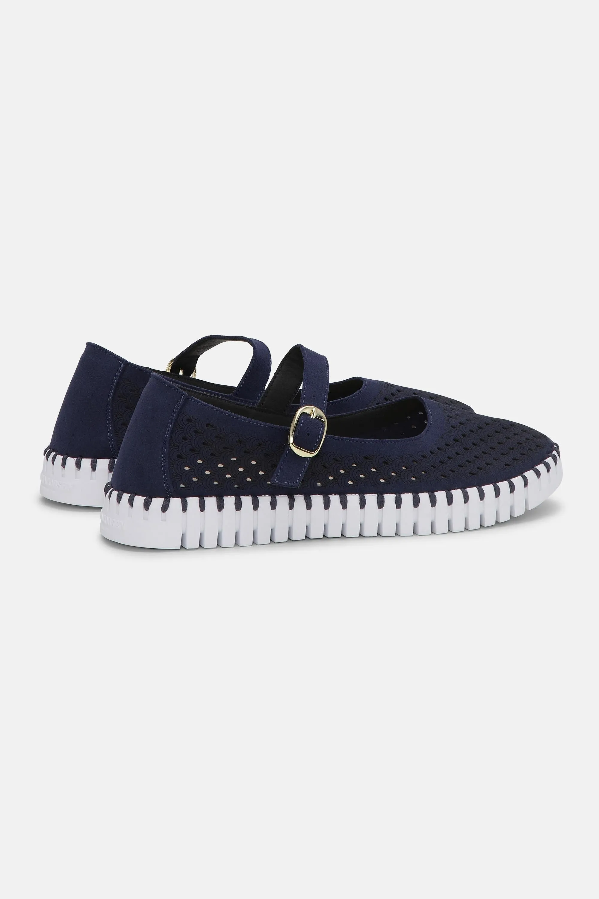 Ballerina - Dark Indigo White