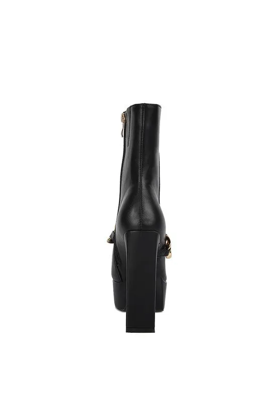 Bambini Platform Ankle Boots