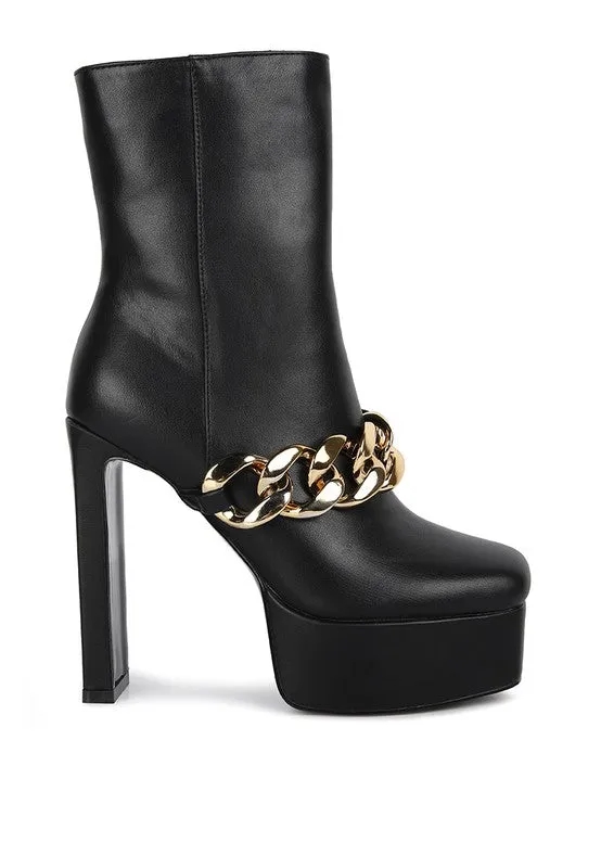 Bambini Platform Ankle Boots