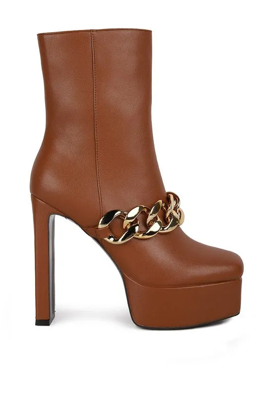 Bambini Platform Ankle Boots