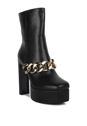 Bambini Platform Ankle Boots