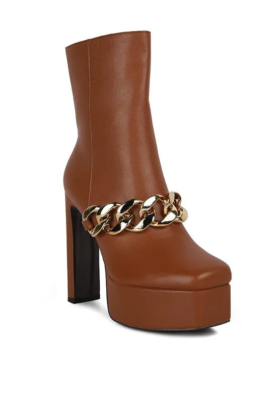 Bambini Platform Ankle Boots
