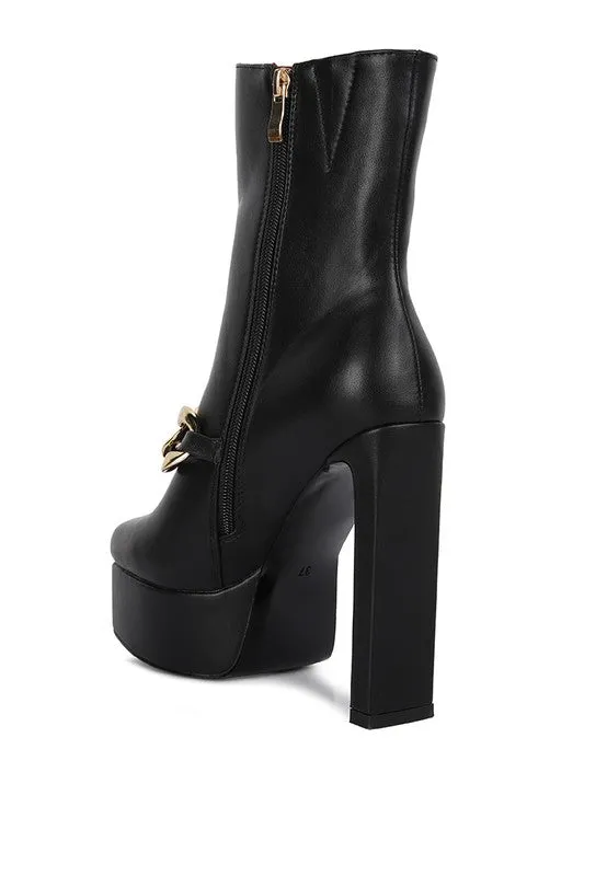 Bambini Platform Ankle Boots