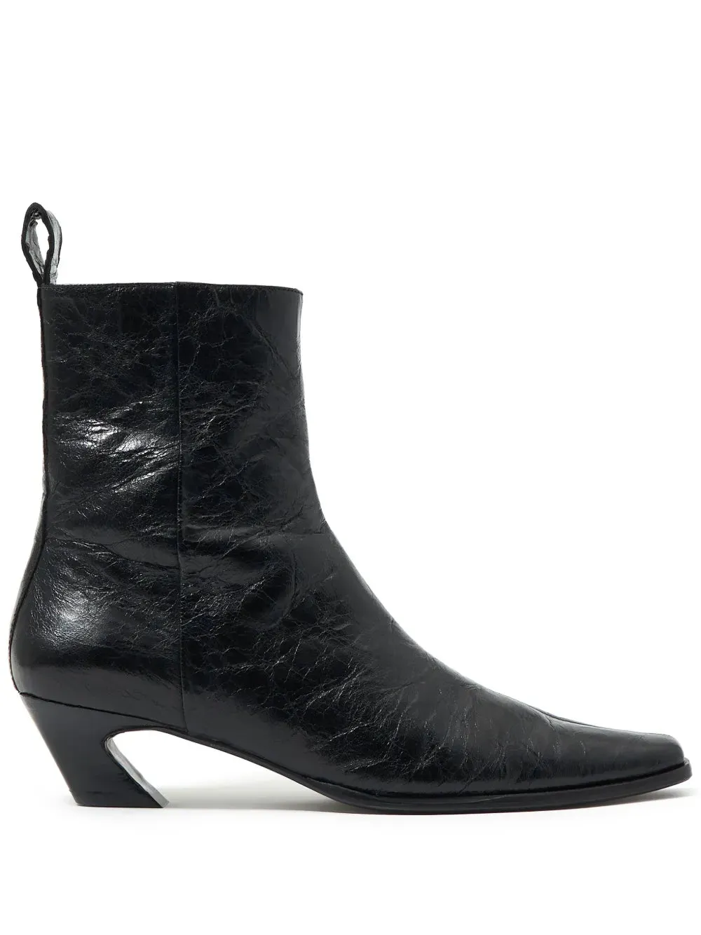Bimba y Lola leather ankle boots