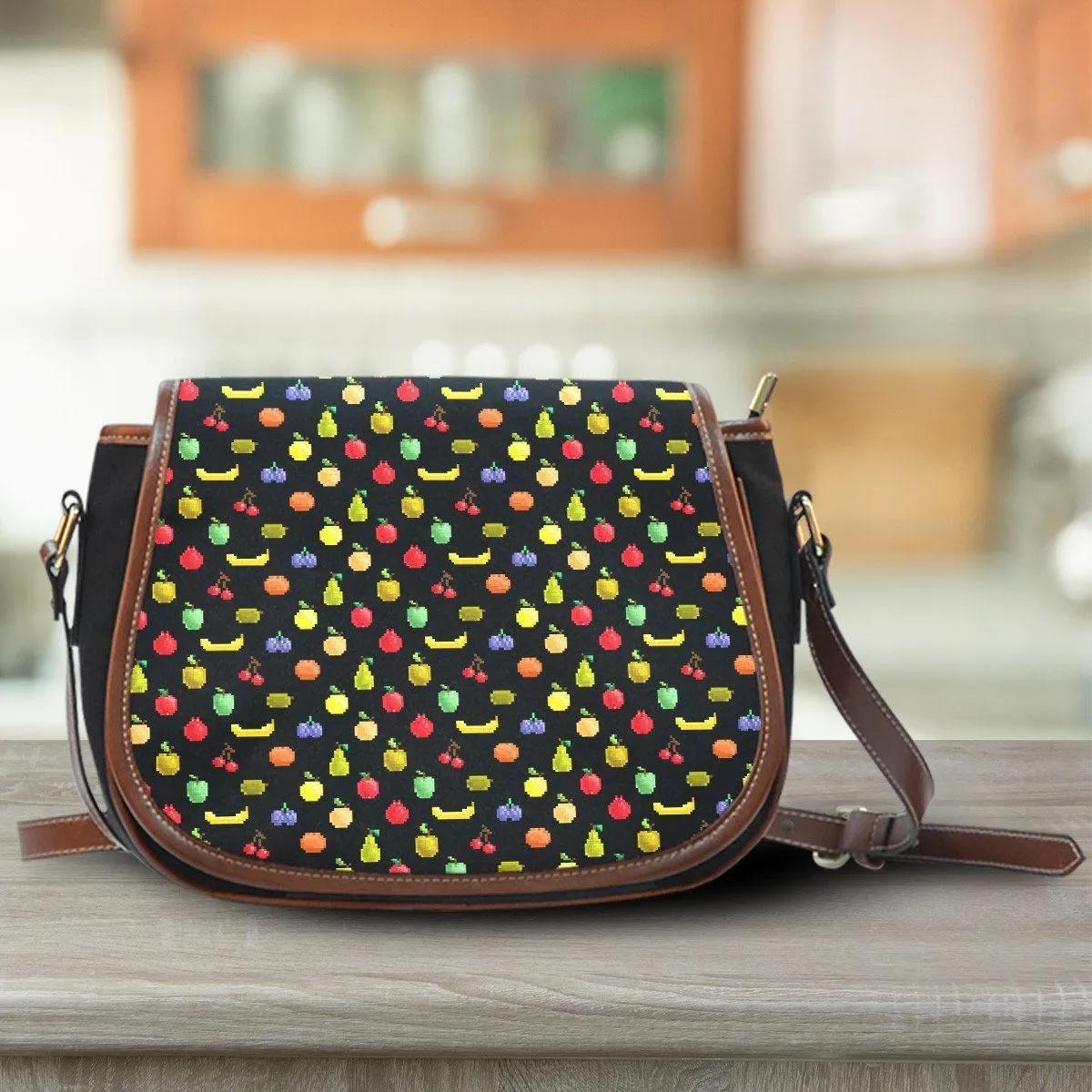 Bitmap Fruit Saddle Bag