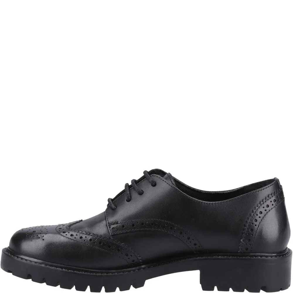 Black XL Athena Senior School Shoes