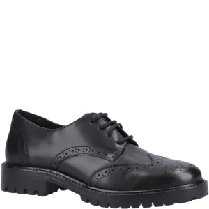 Black XL Athena Senior School Shoes