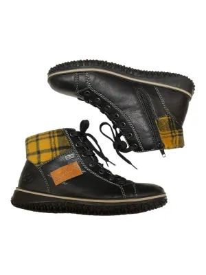 Boots Ankle Flats By Riekers In Black, Size: 6.5