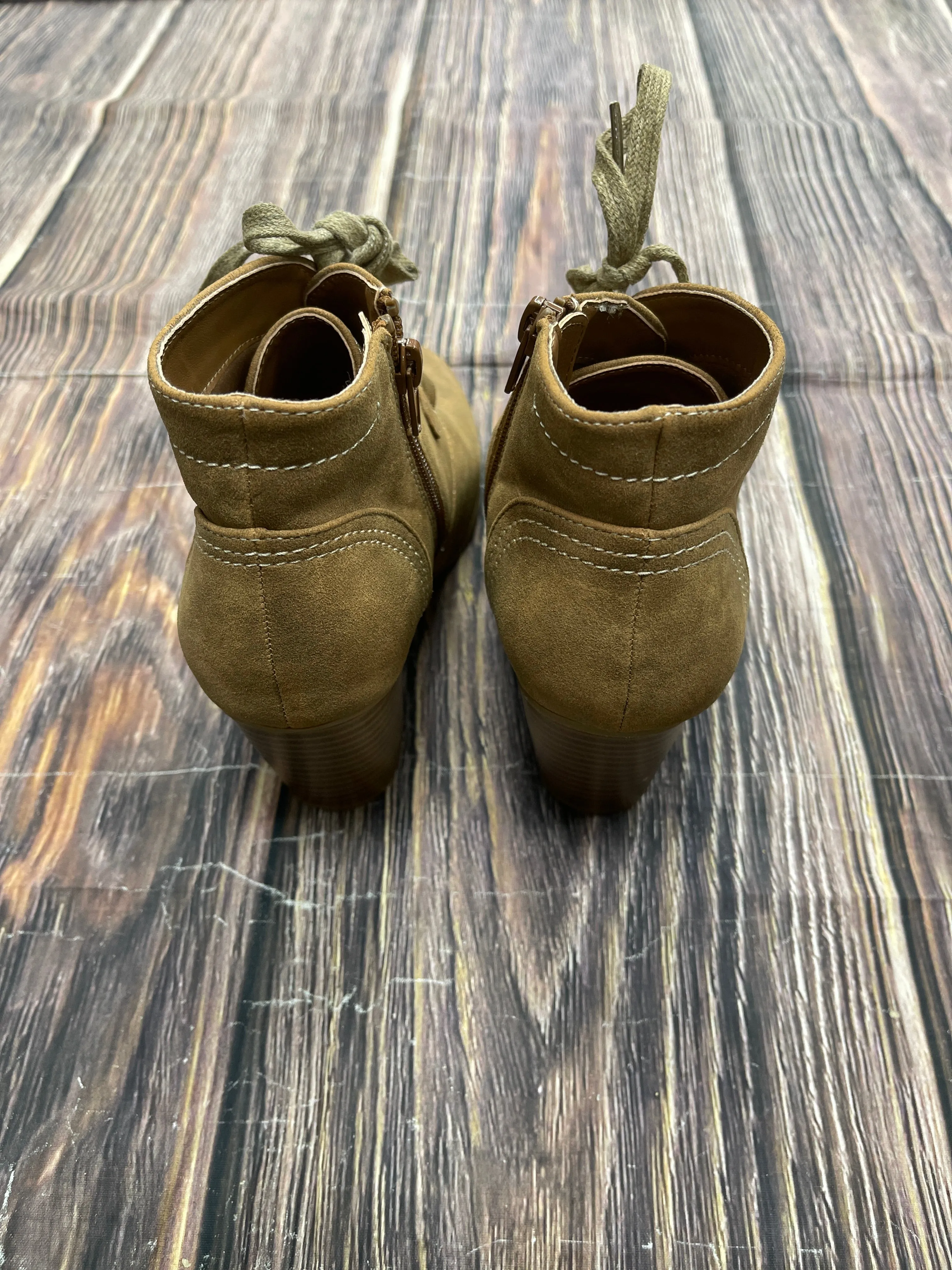 Boots Ankle Heels By Clothes Mentor  Size: 6.5