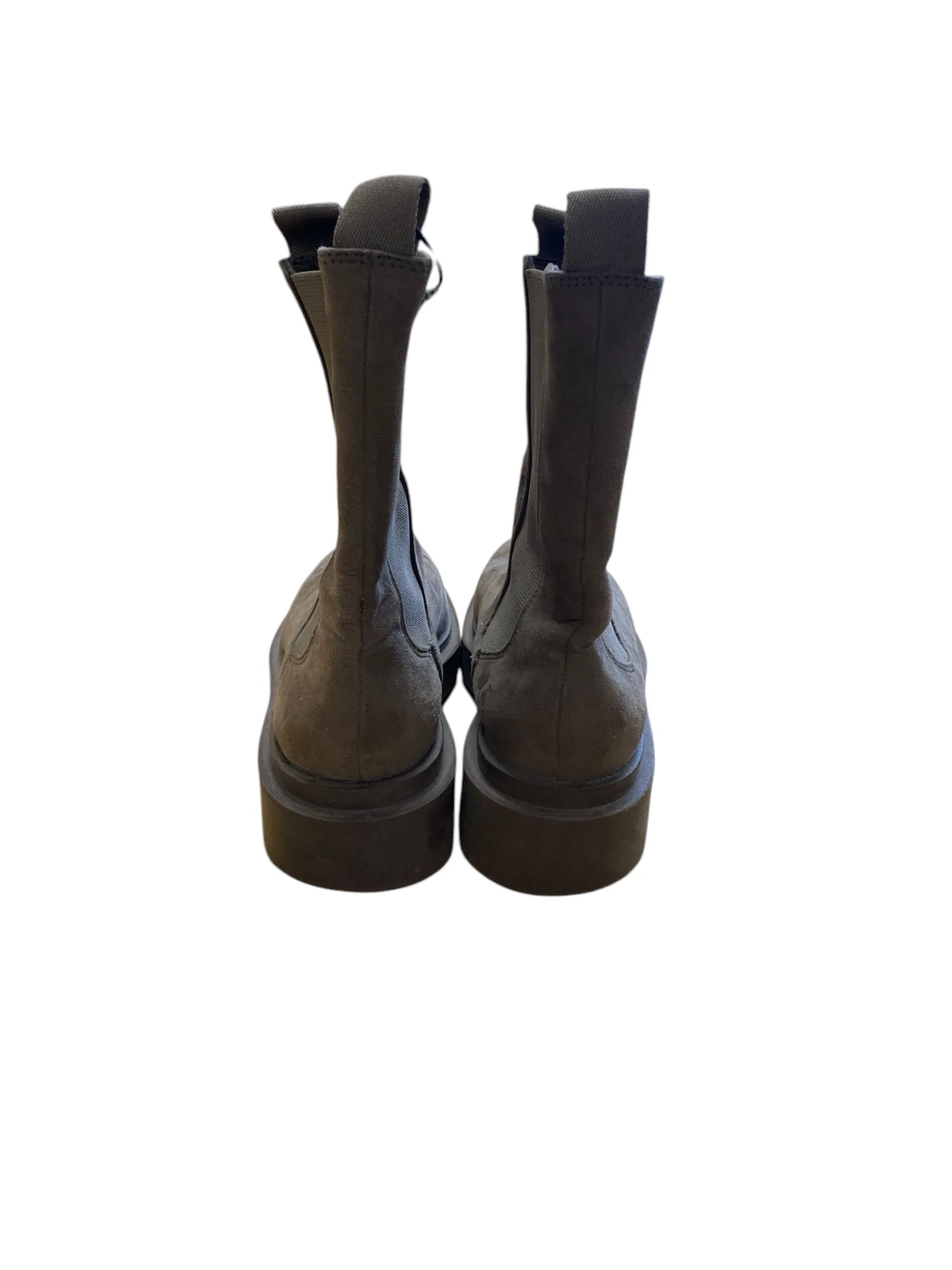 Boots Ankle Heels By H&m In Brown, Size: 7