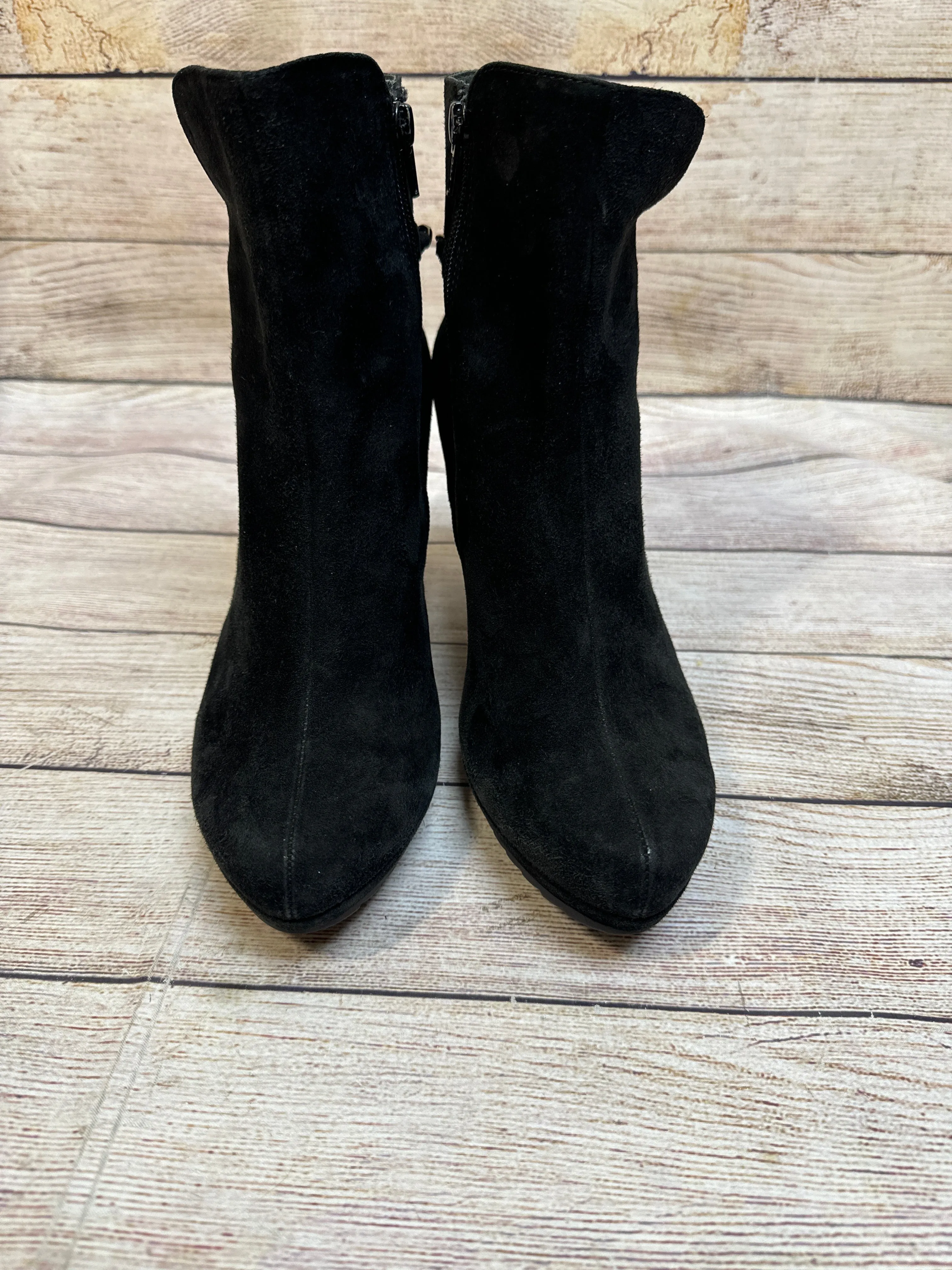 Boots Ankle Heels By Paul Green In Black, Size: 7.5
