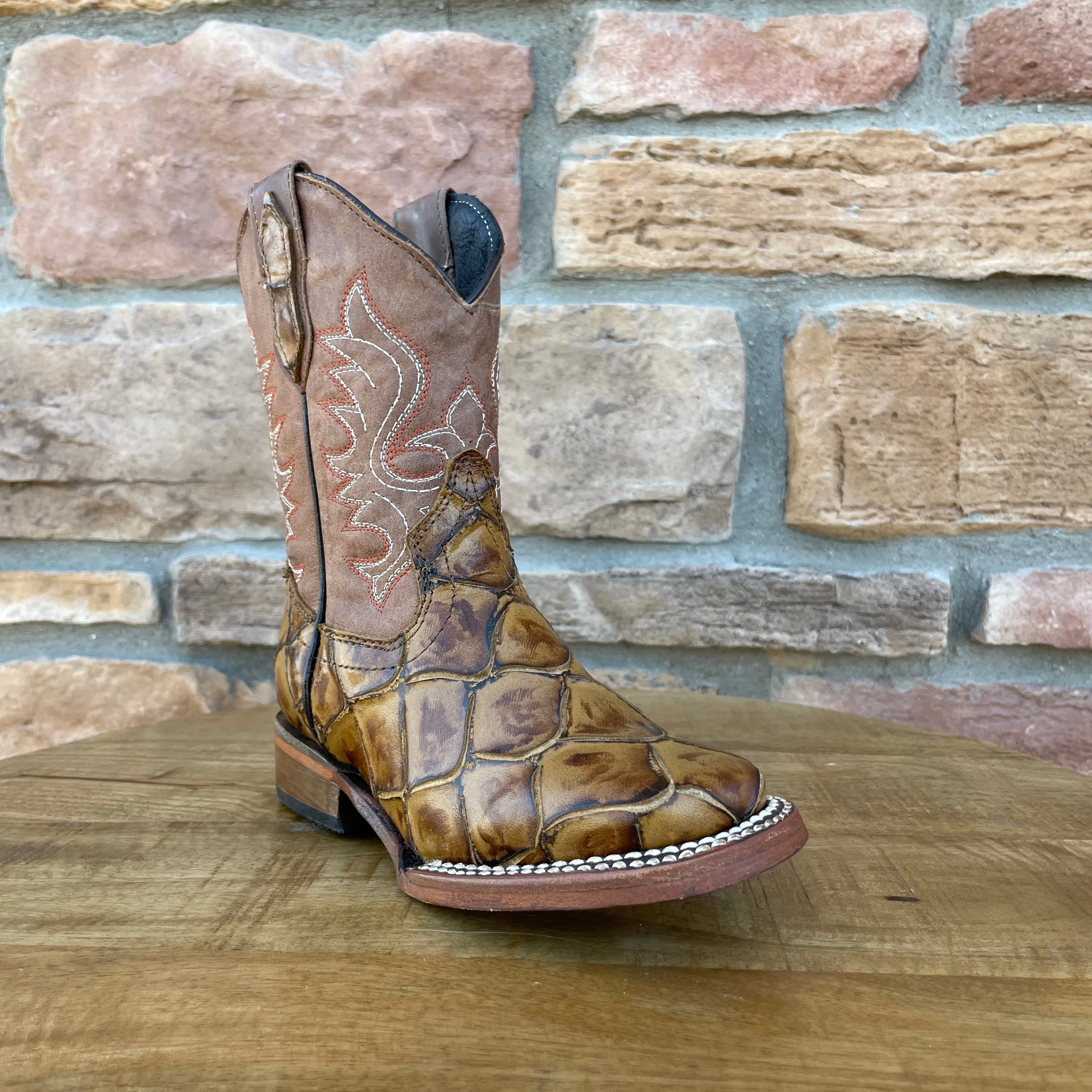 Boy’s Orynx Fish Print Boots