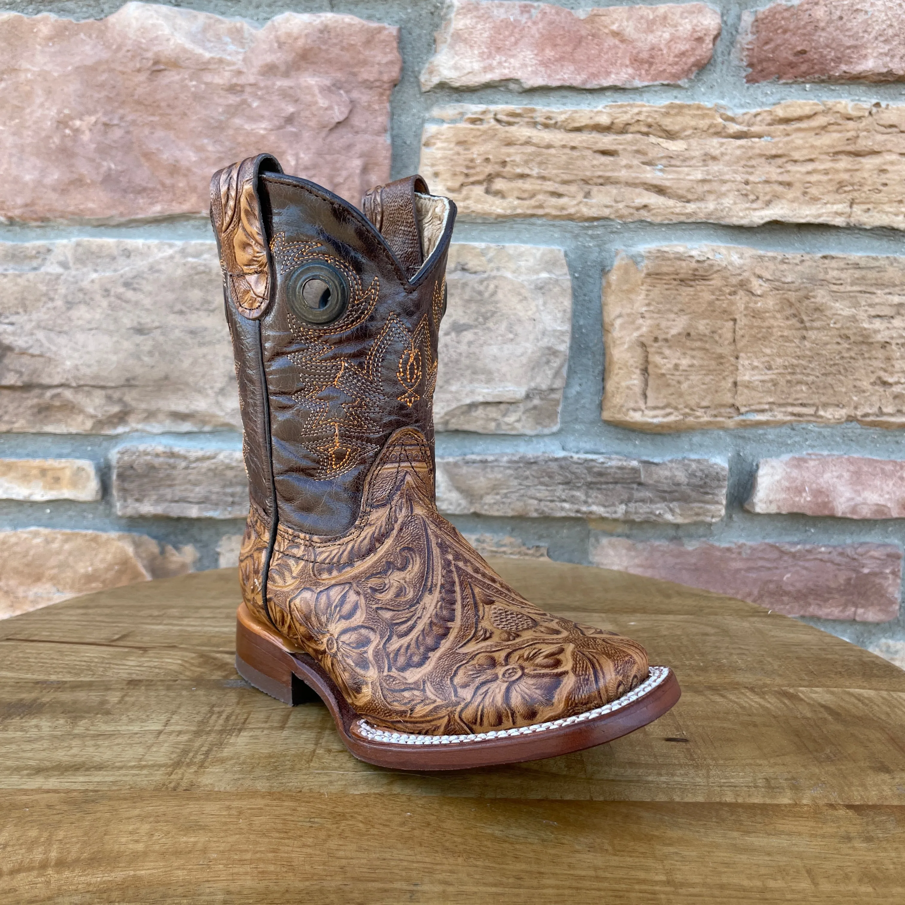 Boy’s Orynx Floral Print Boots
