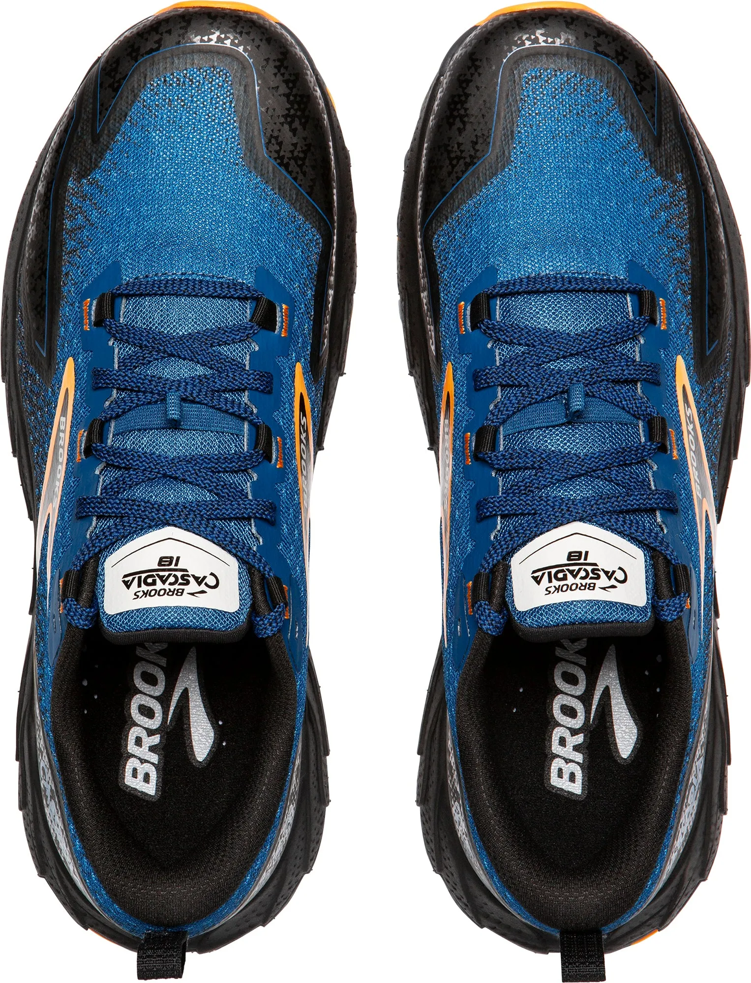 Brooks Cascadia 18 Mens Trail Running Shoes - Blue