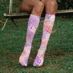Candy Burst Adult Knee Highs