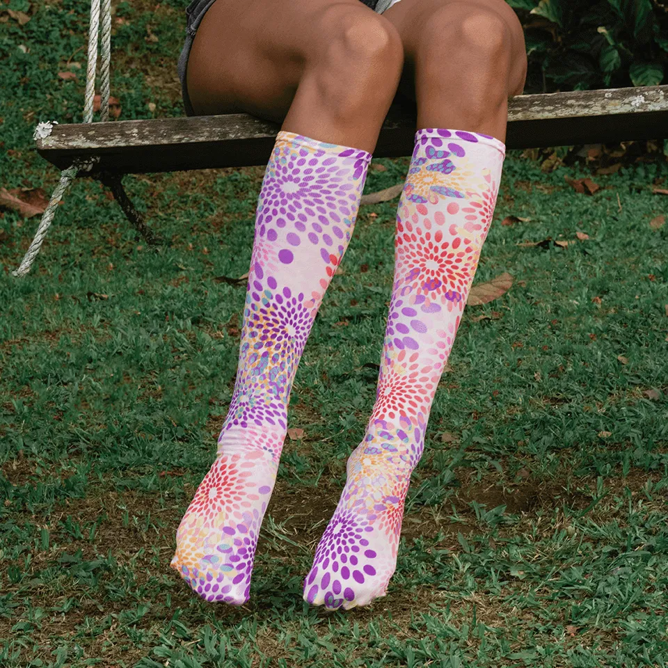 Candy Burst Adult Knee Highs