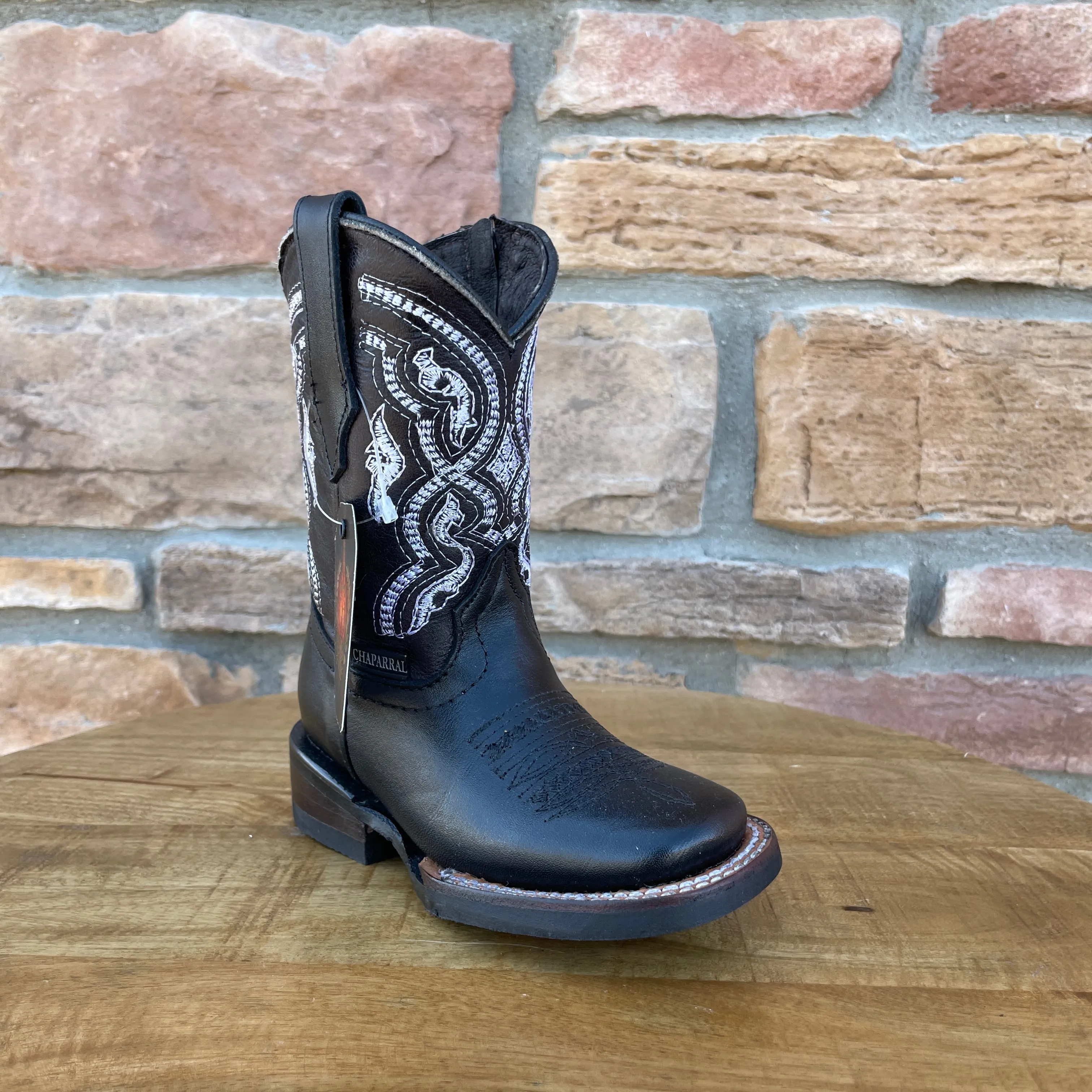 Carlitos Black Boy Boots