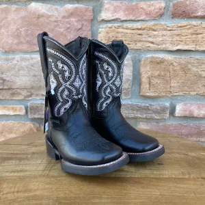 Carlitos Black Boy Boots