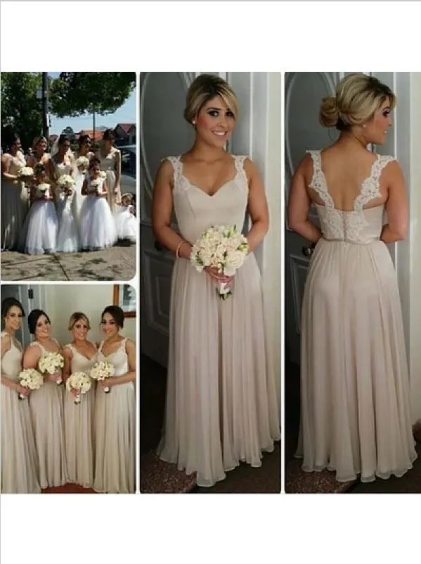 Chiffon Princess Sweetheart Bridesmaid Dresses,Sleeveless Floor Length Bridesmaid Dresses