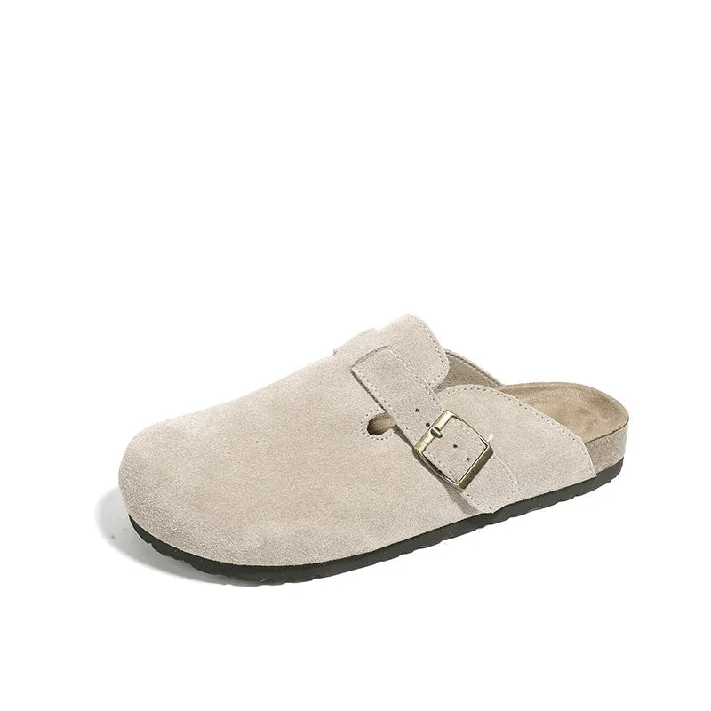 Closed front cork clogs for Women