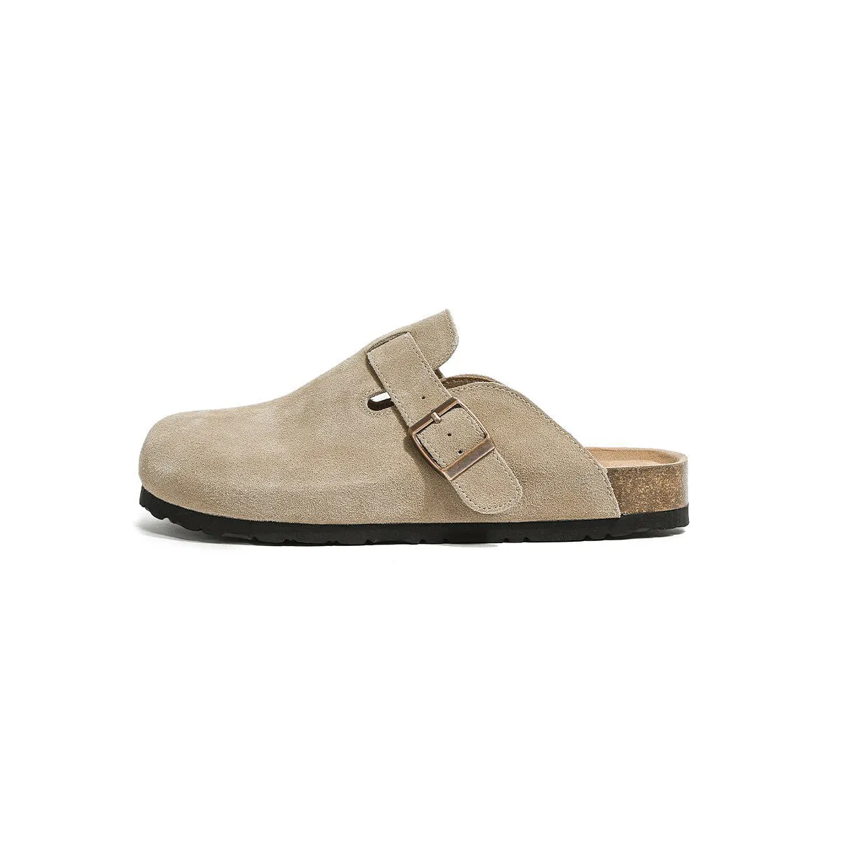 Closed front cork clogs for Women
