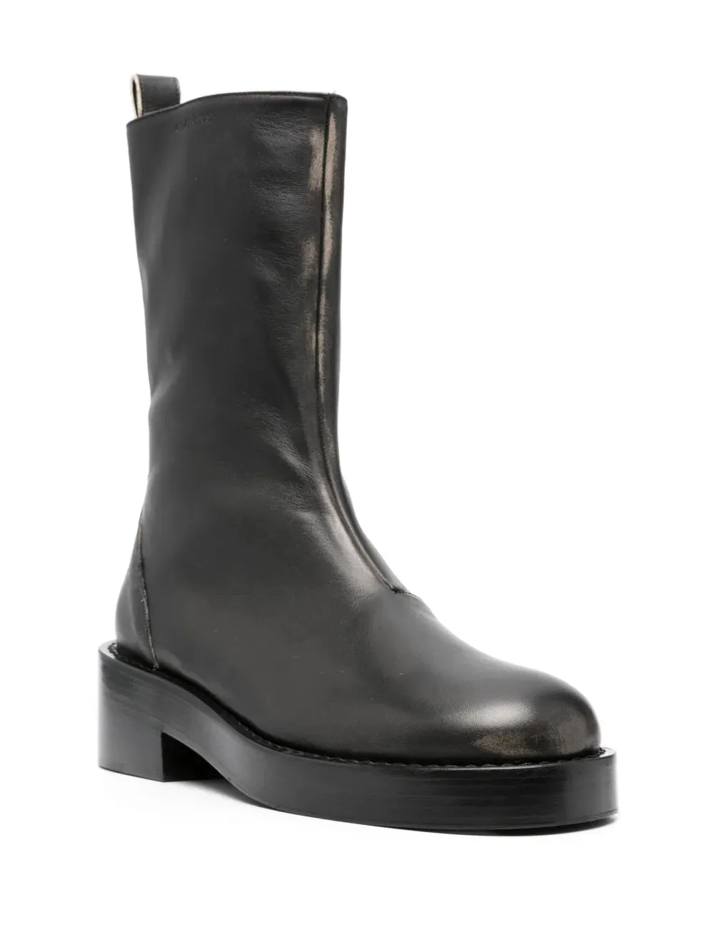 Courrèges 55mm leather ankle boots
