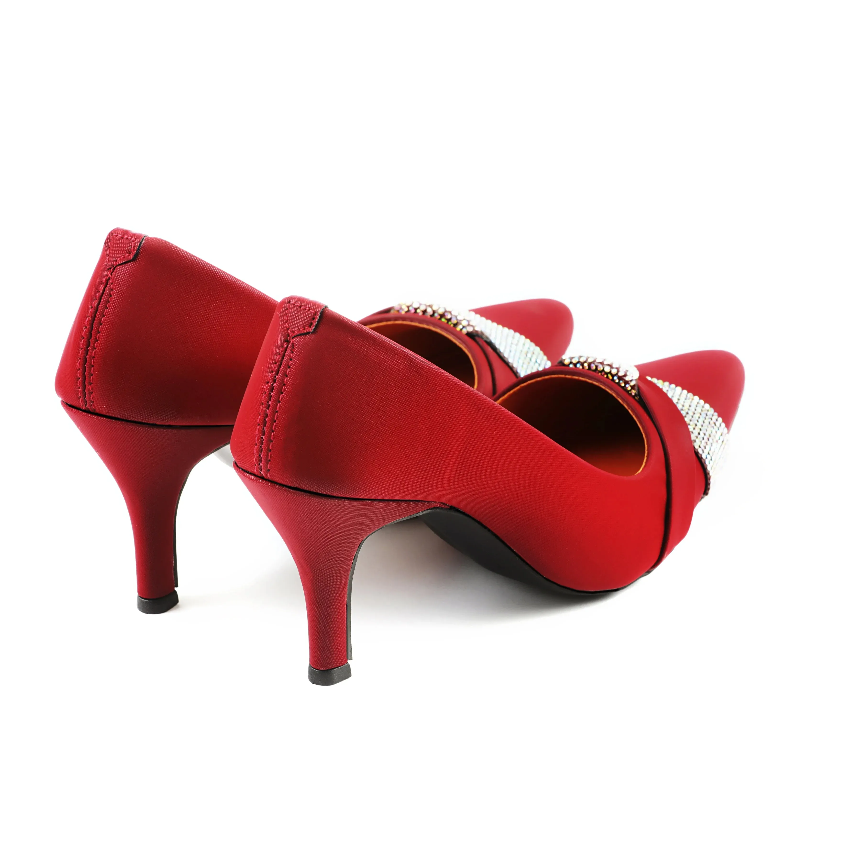 Dazzle Maroon Women Court Shoes