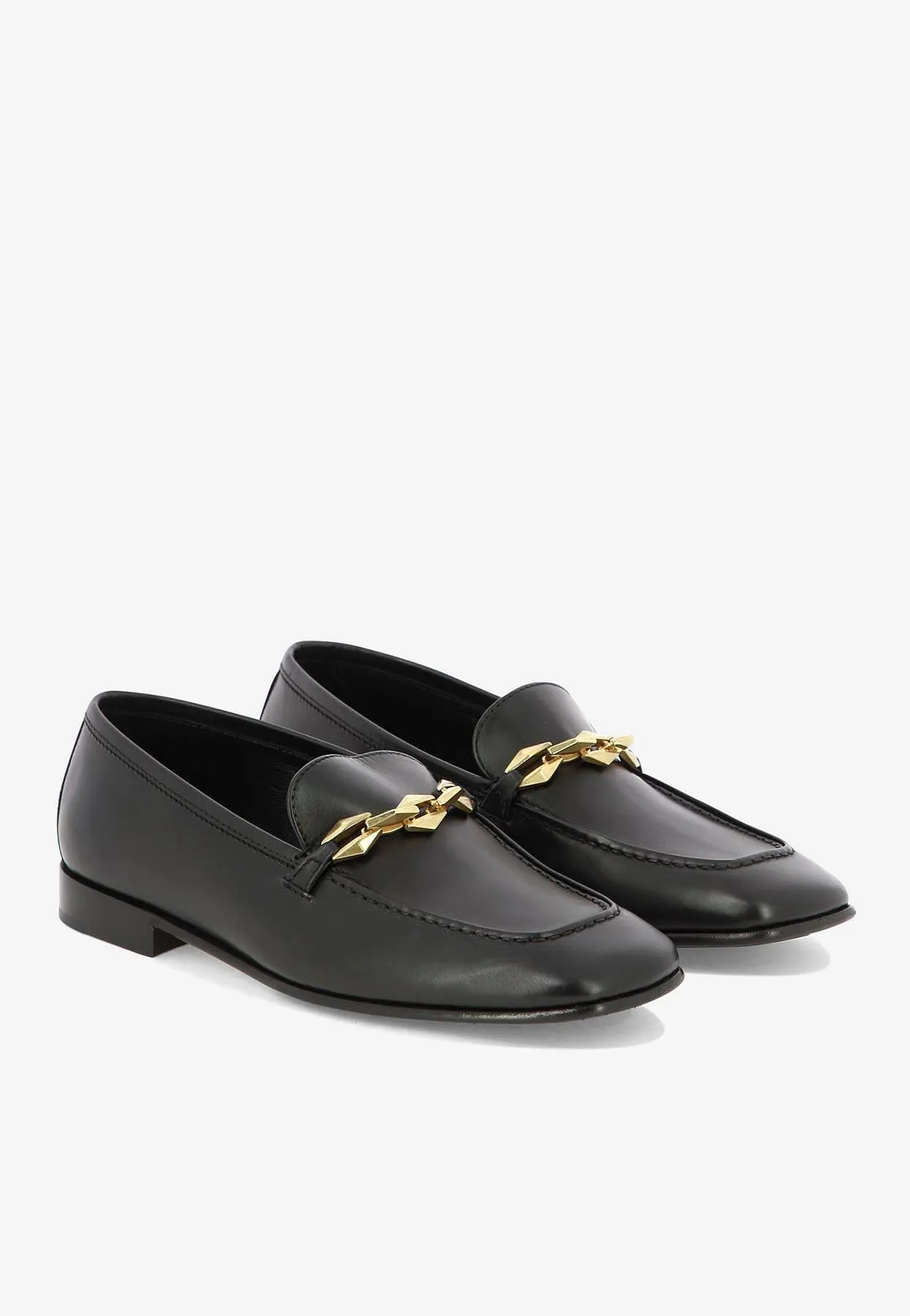 Diamond Tilda Leather Loafers